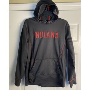 Nike Indiana hoddie Crimson‎ Indiana University Hooded Pullover Youth XL